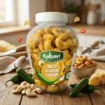 Kalbavi Cheesy Jalapeno Cashews Jar - 250g