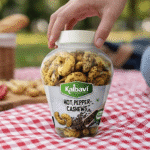 Kalbavi Hot Pepper Cashew Jar - 250g - Image 6