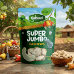 Kalbavi's Premium Super Jumbo Cashews (W180) - 500g