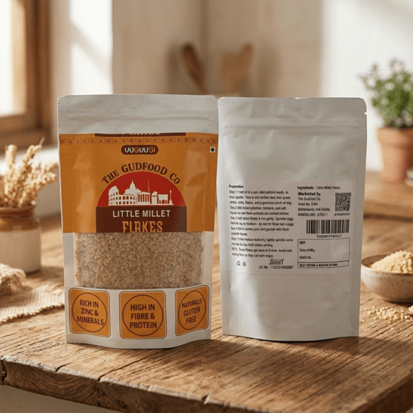 The GudFood Co. Little Millet Flakes - 200g