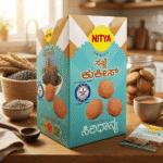 NITYA Pearl Millet Cookies (Sajje Cookies) – Delicious & Crunchy - 100g - Image 2