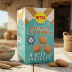 NITYA Pearl Millet Cookies (Sajje Cookies) – Delicious & Crunchy - 100g