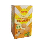NITYA's Cashew Sprouted Cookies – Healthy, Fiber-Rich Crunchy Snack - 100g - Image 5