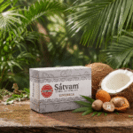 Satvam Herbal Bathing Bar - COCORECA - 75g