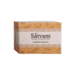 Satvam Herbal Bathing Bar - LEMON GRASS - Image 2
